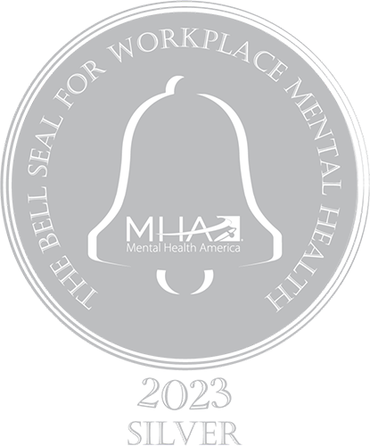 The Bell Seal for Workplace Mental Health. 2023 Silver